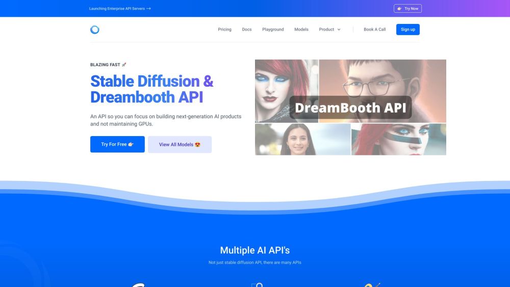 Stable Diffusion & Dreambooth API: Build AI Products, Skip GPU Maintenance