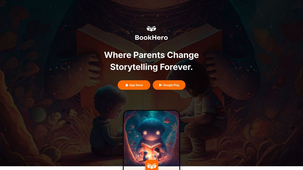 BookHero: Innovative Storytelling App with 100+ Books & DIY Features