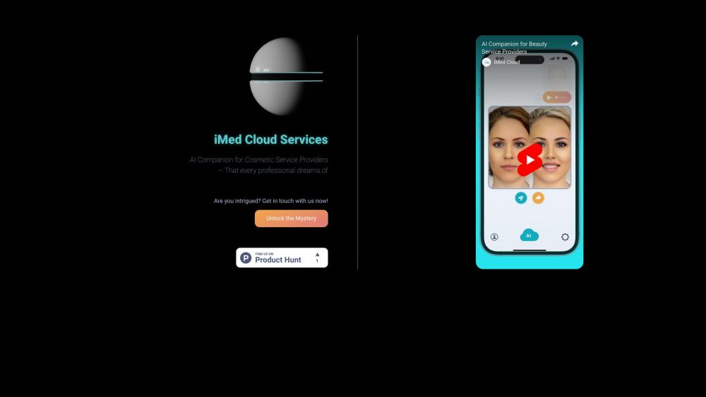 iMed Cloud Services: AI Aid for Aesthetic Service Efficiency