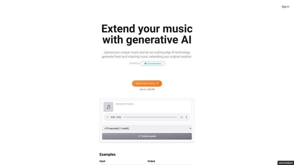 ExtendMusic.AI: AI Music Enhancement & Extension Technology