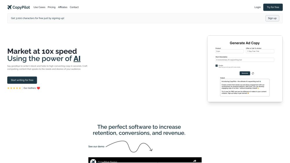 CopyPilot: AI-Driven Ad Copywriting for High Conversions