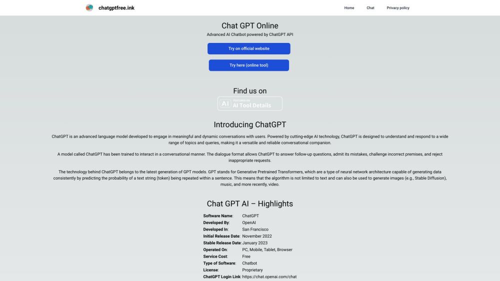 ChatGPT Free: AI Chatbot for Dynamic, Meaningful Conversations