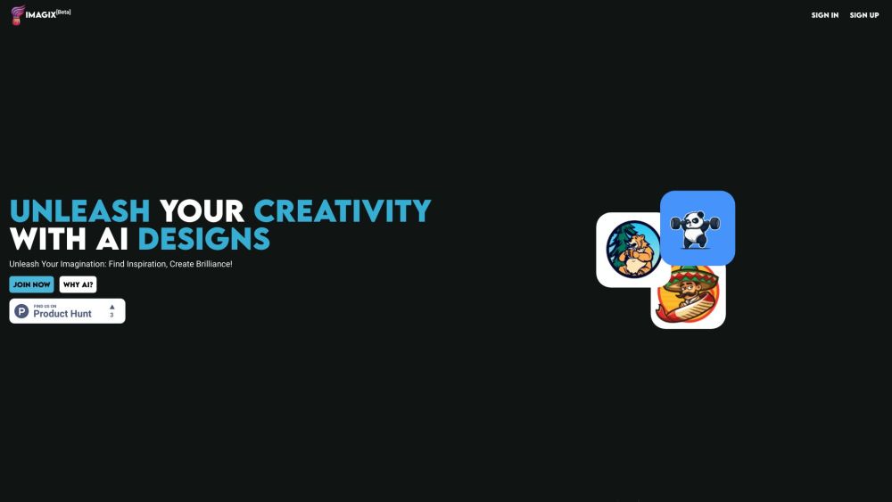 IMAGIX: AI Logo, Illustration, Content Design – Effortless Creativity