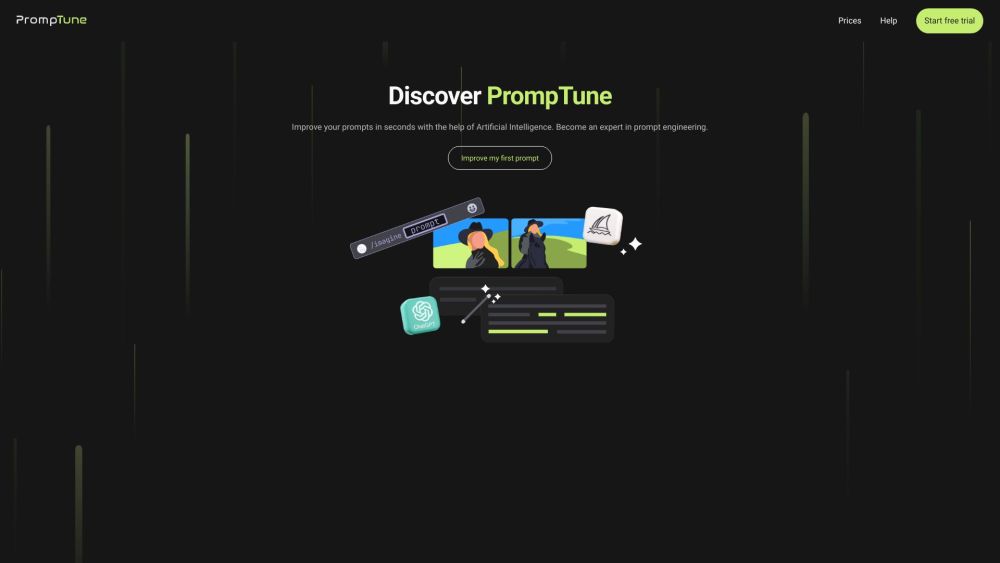 PrompTune: AI Software to Enhance, Enrich, and Perfect Prompts