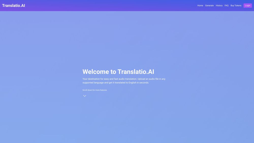 Translatio.AI: Accurate AI Translation Platform Online