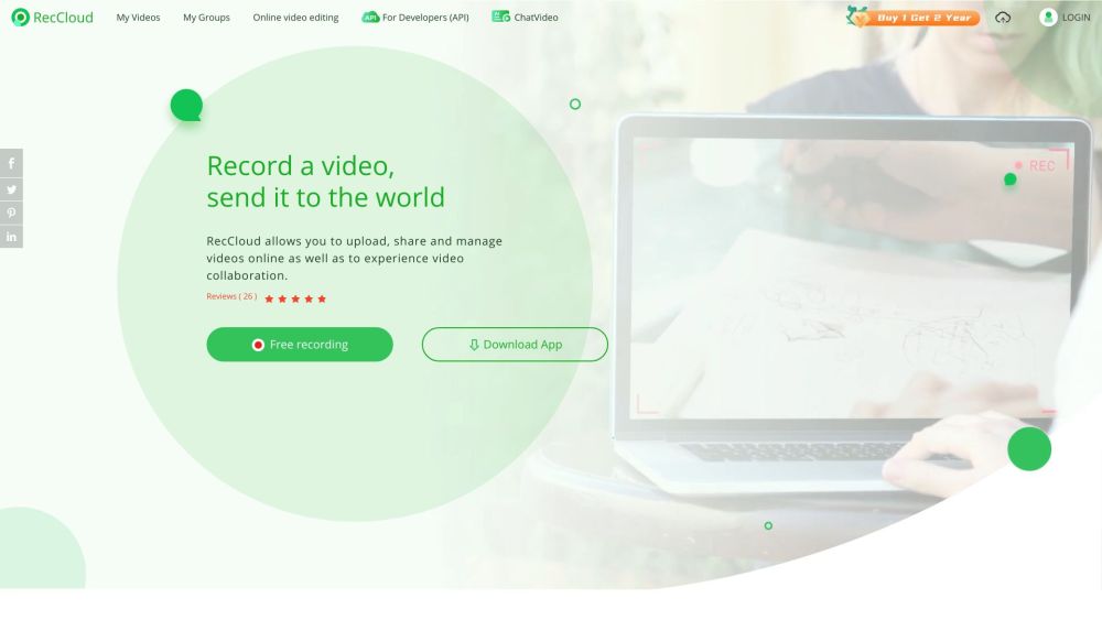 RecCloud: Video Recording, Editing, AI Tools & Subtitles