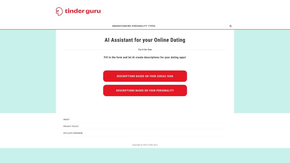 Tinder Guru: AI Assistant for Boosting Your Dating Profile Success