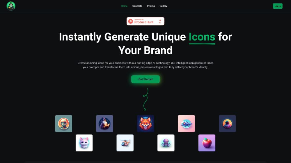 IconWizardAI: AI-Powered Logo & Icon Generator for Stunning Designs