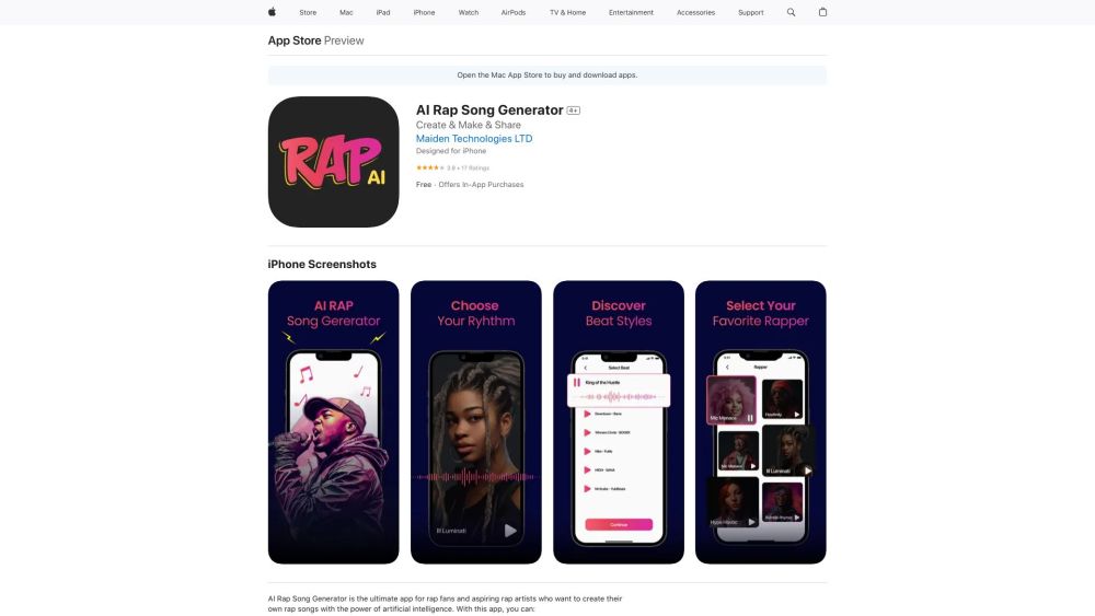 AI Rap Song Generator: Create Unique, Catchy Rap Songs on the Go