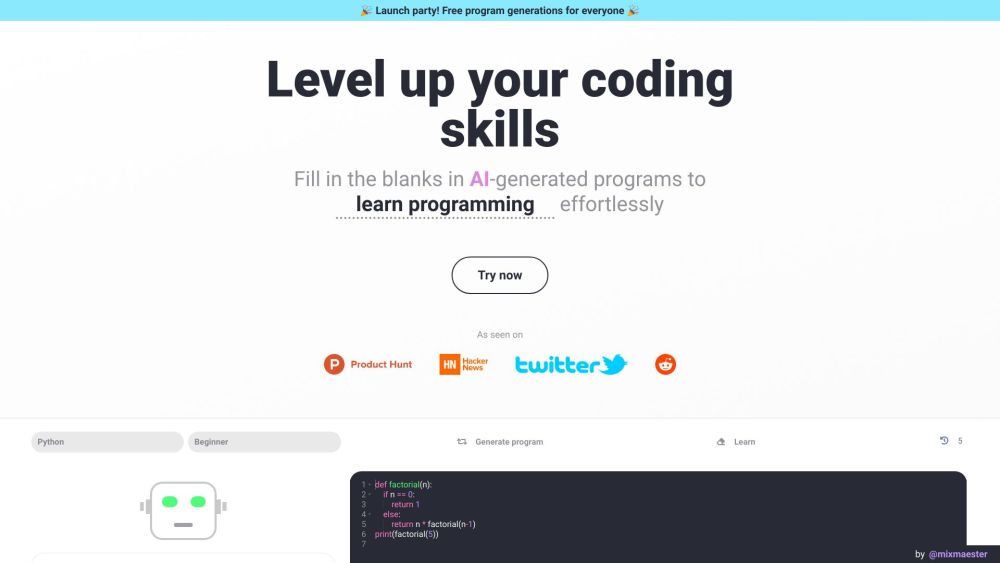 Hackerman.AI: AI Coding Practice with Michael Sjöberg's Programs