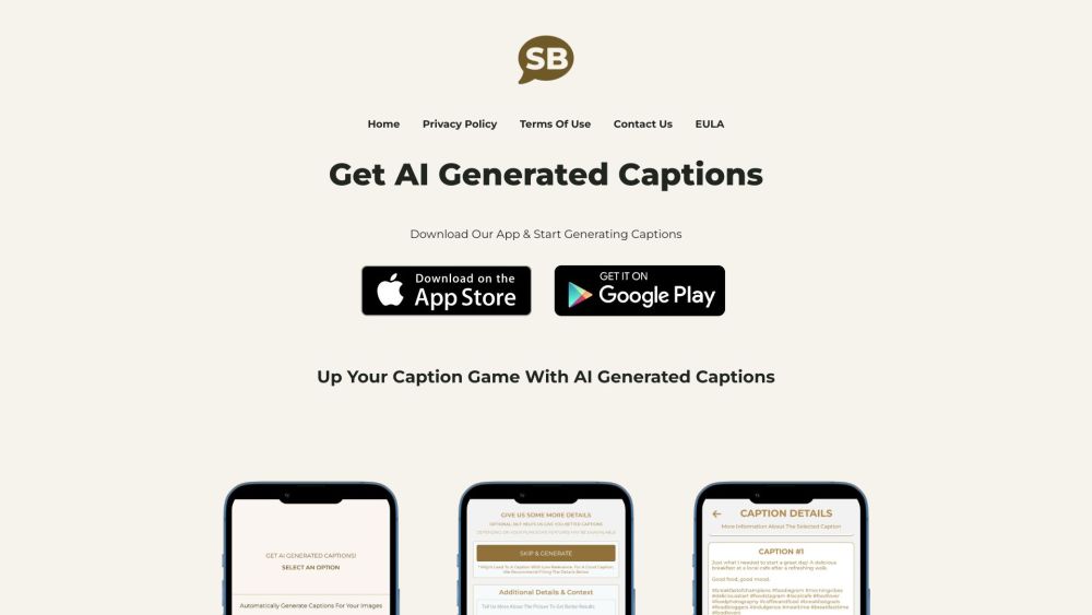 SpotBuzz: AI-Powered Caption Generation for Text and Images Platform