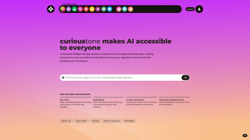 Curioustone: AI-Powered Apps for Efficiency in Tasks and Industries