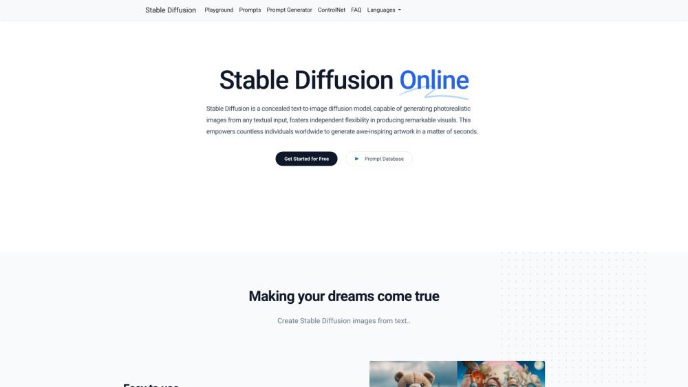 Stable Diffusion Online: Free AI Text-to-Image Generator, Easy & Fast