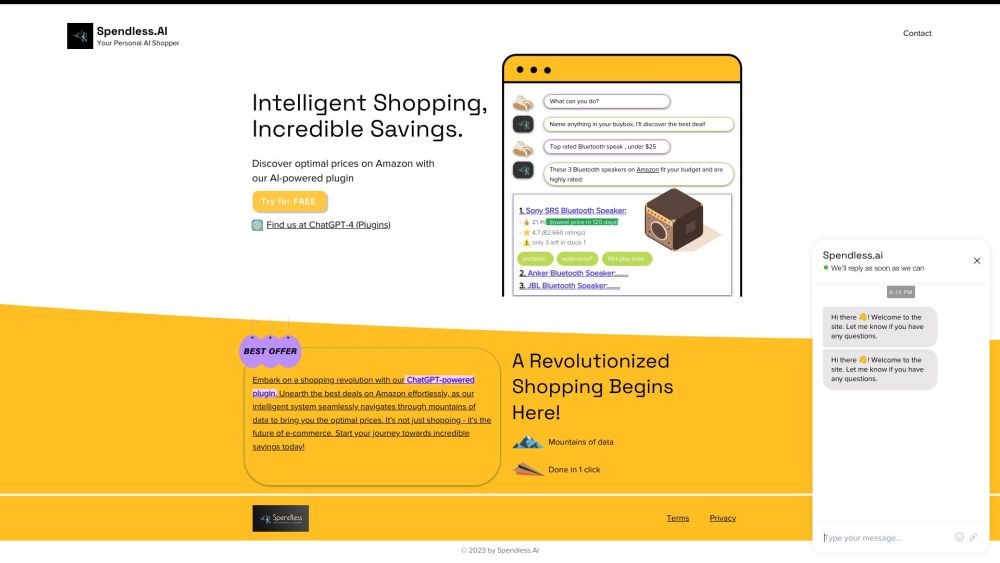 Spendless.AI: AI Shopping Companion for Best E-commerce Deals