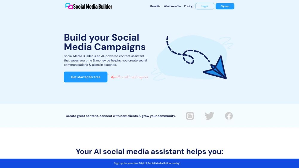 Social Media Builder: Planning & Content Tool for Social Media Platforms