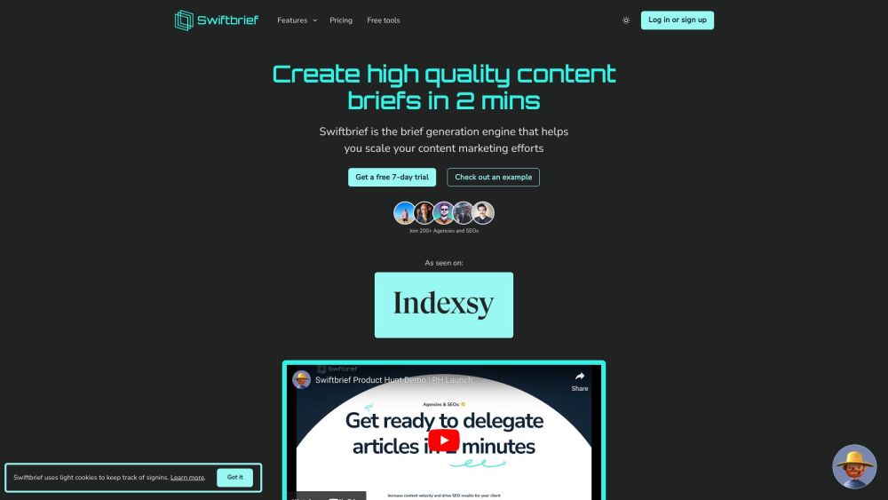 Swiftbrief: High-Quality, Fast & Automated Content Brief Generation Tool