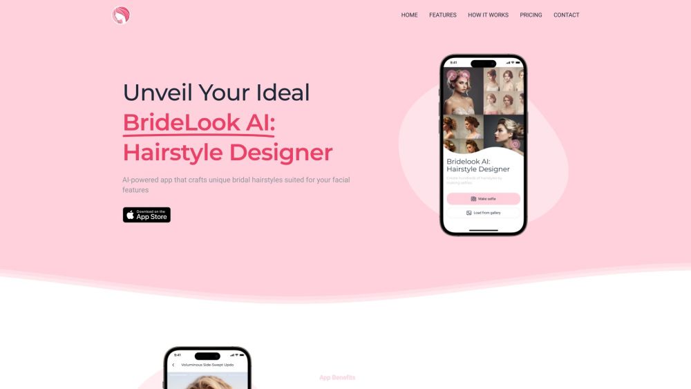 BrideLook AI: Design Bridal Hairstyles with AI Instantly