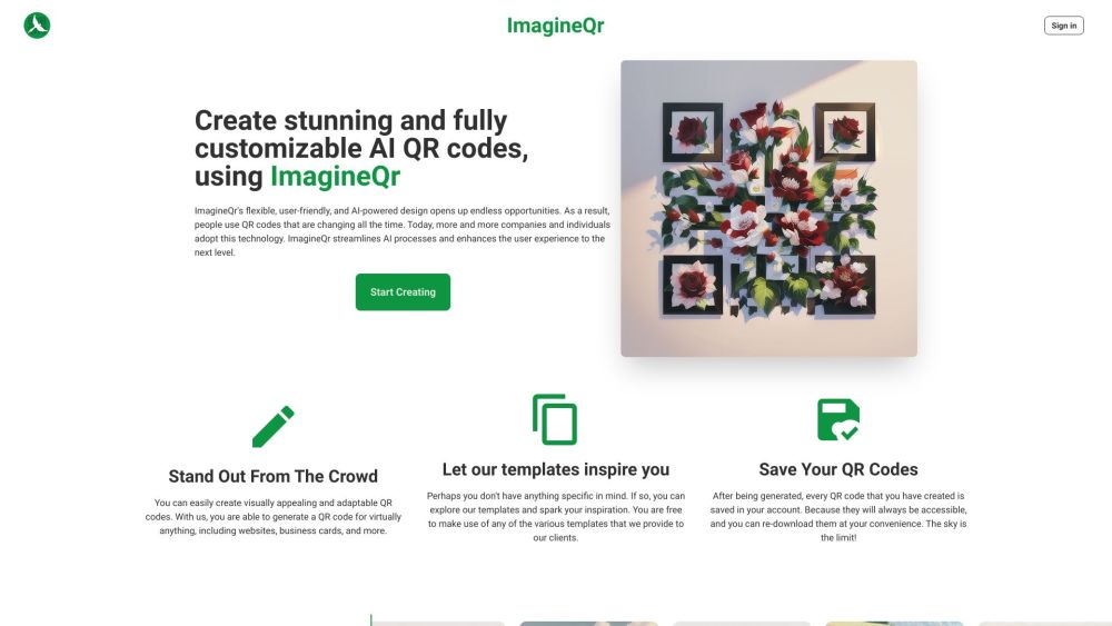 ImagineQr: AI-Powered, Customizable QR Code Creation Tool & Templates