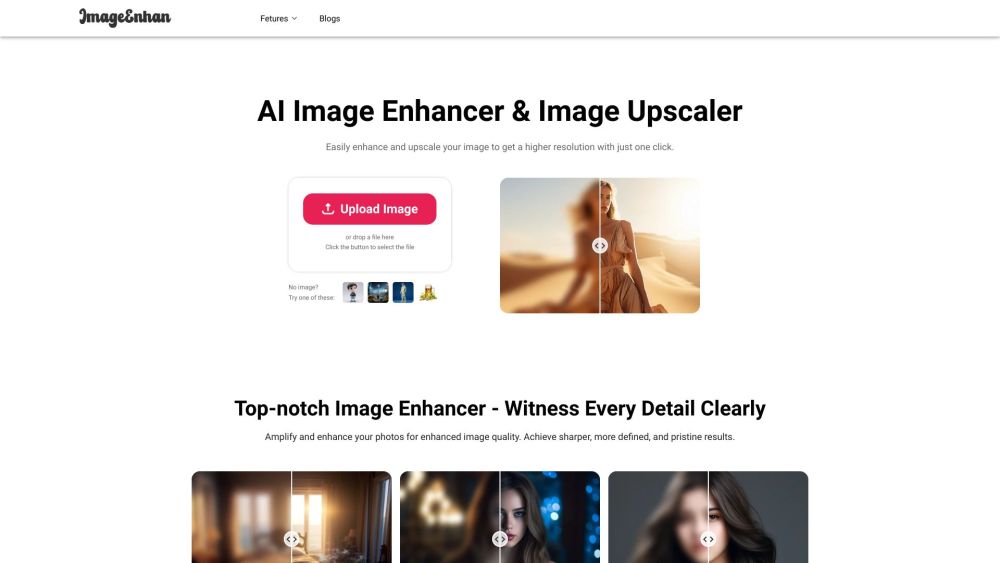 AI Image Enhancer: Upscale to 4K, Enhance Clarity, AI-Powered Tool