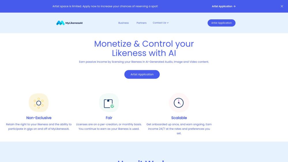 MyLikenessAI: Monetize & Control Artist Likeness in AI Content