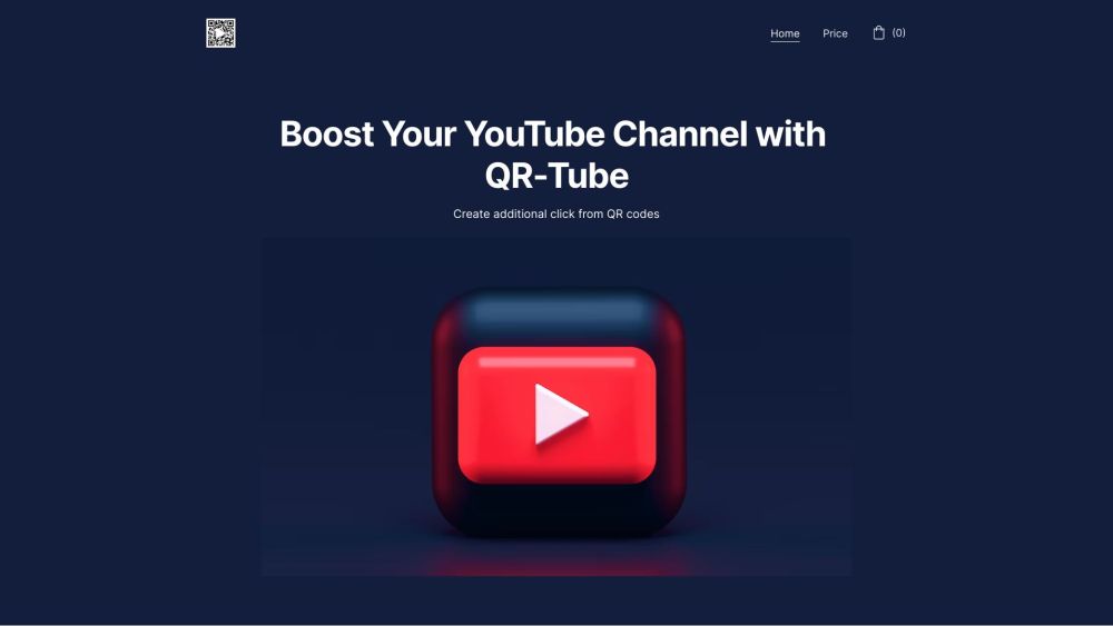 QR-Tube: Automate QR Codes to Boost YouTube Engagement Effortlessly