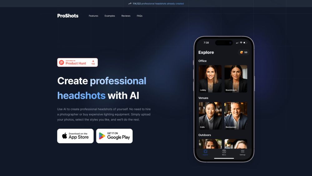ProShots: AI-Based Pro Headshots Tailored to Location, Pose, and Attire
