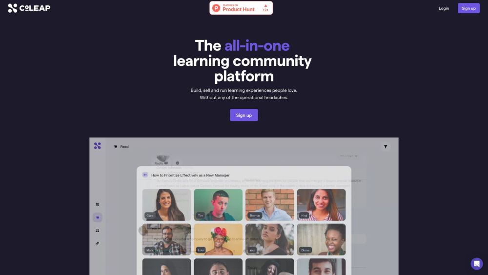 Coleap: Build, Sell, Run Learning Experiences - All-in-One Platform