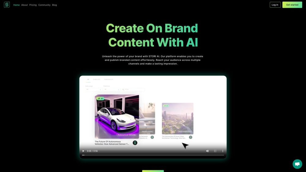 STORI AI: AI-Powered Social Media Content Creation Platform