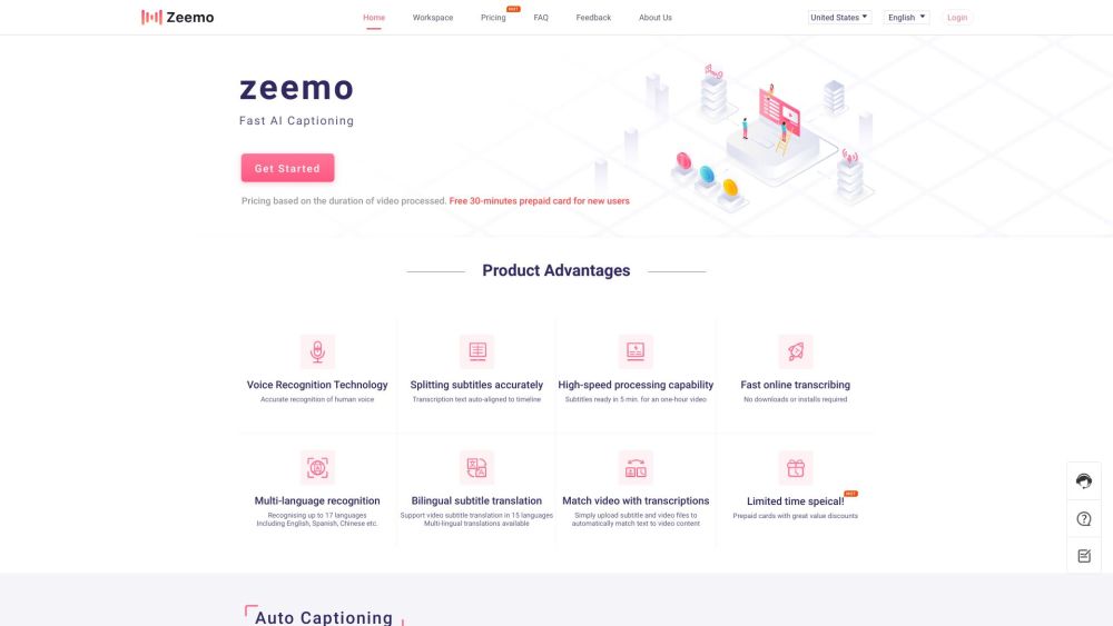 Zeemo AI: Fast, Accurate Video Captioning & Transcription Tool