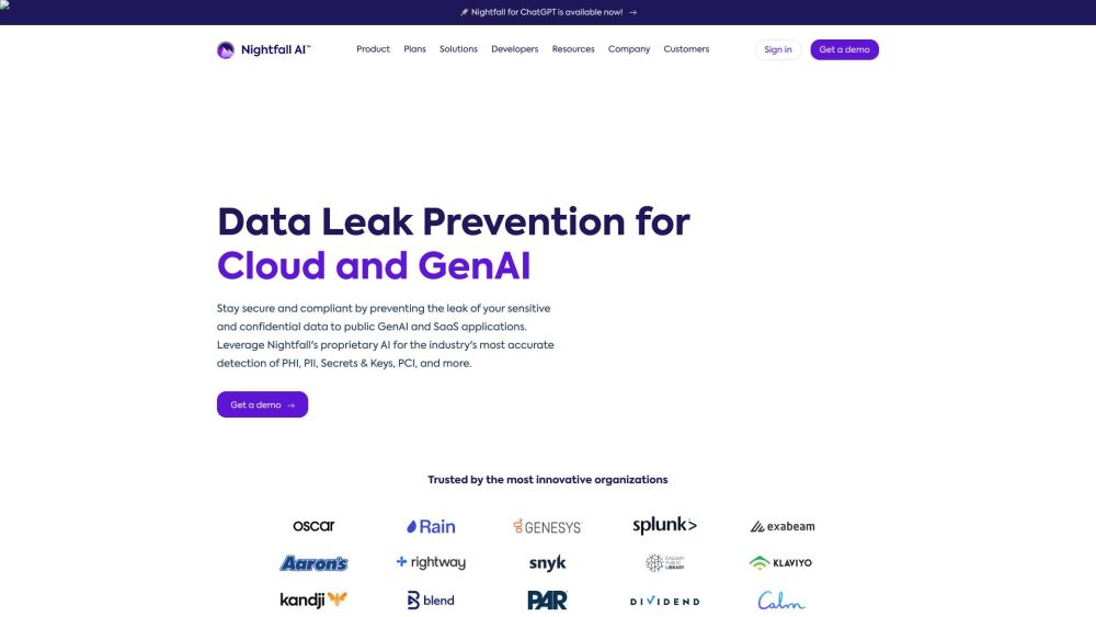 Nightfall AI: DLP Platform for Sensitive Data Protection