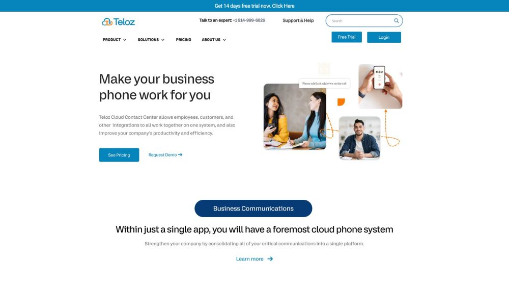 Teloz: Premier Cloud Contact Center & Advanced Communication Solutions