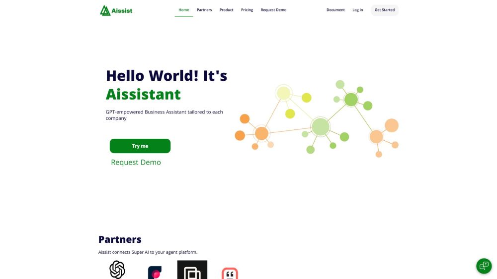 Aissist: Interactive Web App with Assistance and Support Tools