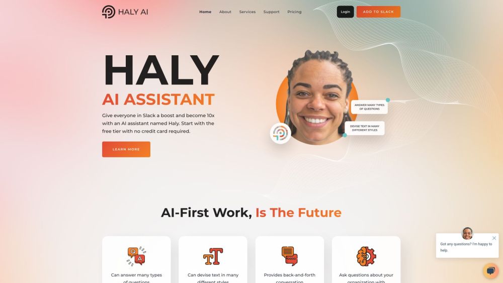 Haly AI: Boost Productivity, Drive Sales, Enhance Support Effortlessly