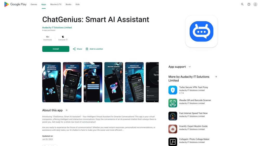 ChatGenius: AI Assistant for Intelligent, Interactive Conversations