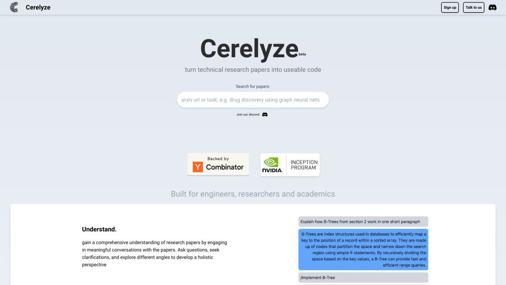 Cerelyze: Translate Research to Python, Run Examples