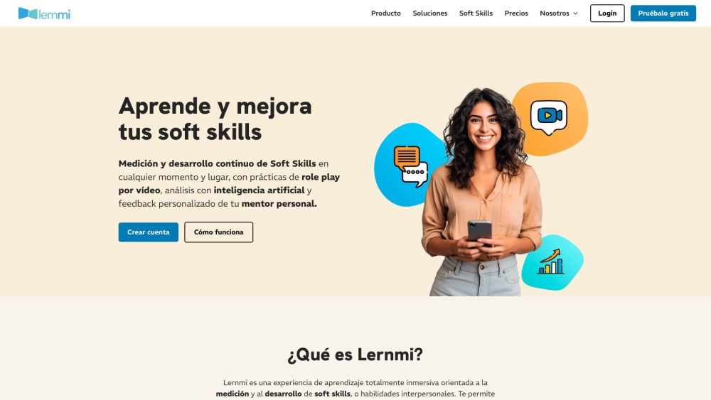 Lernmi: AI Analysis, Video Role Play & Personalized Soft Skills Training