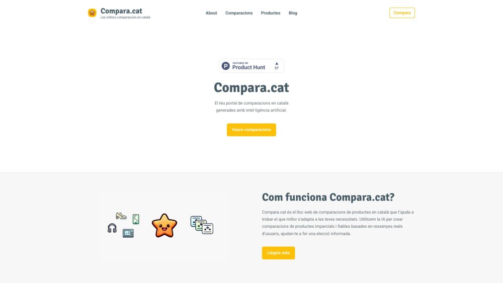 Compara.cat: AI-Driven Unbiased Catalan Product Comparisons