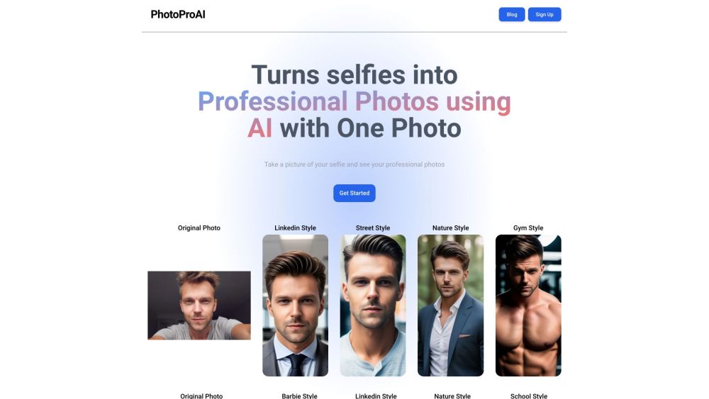 PhotoProAI: AI Tech Turns Selfies into Professional Photos