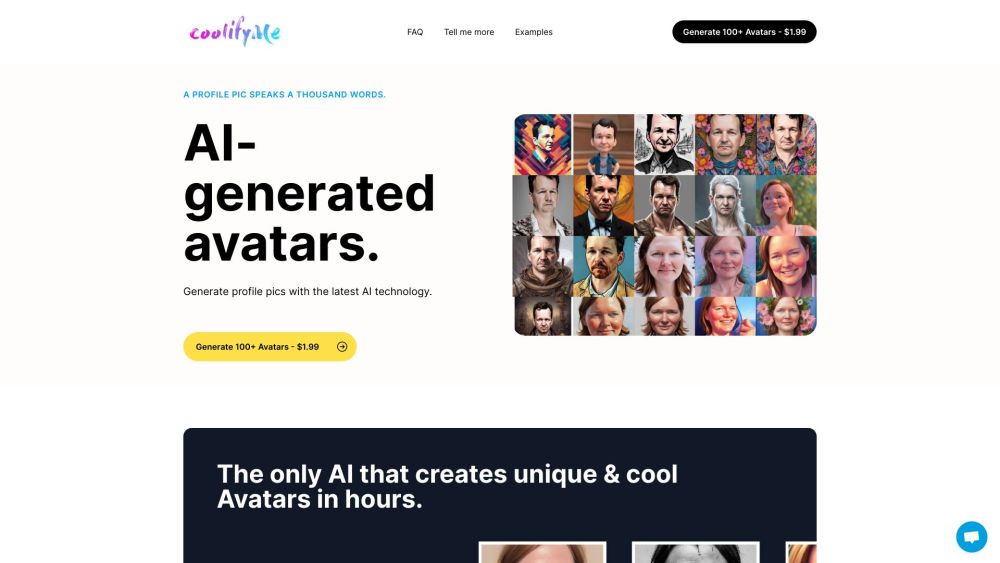 CoolifyMe: AI Avatar Generator for Unique & Cool Profile Pictures