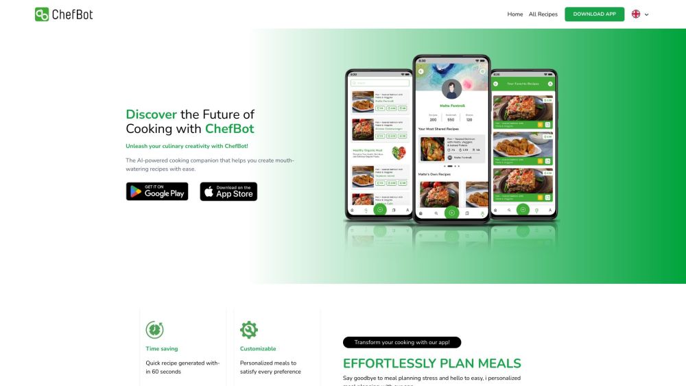 ChefBot: AI App Transforms Pantry Staples into Gourmet Meals