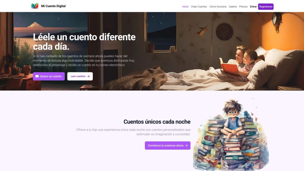 Mi Cuento Digital: AI-Powered Customized Children's Story Platform