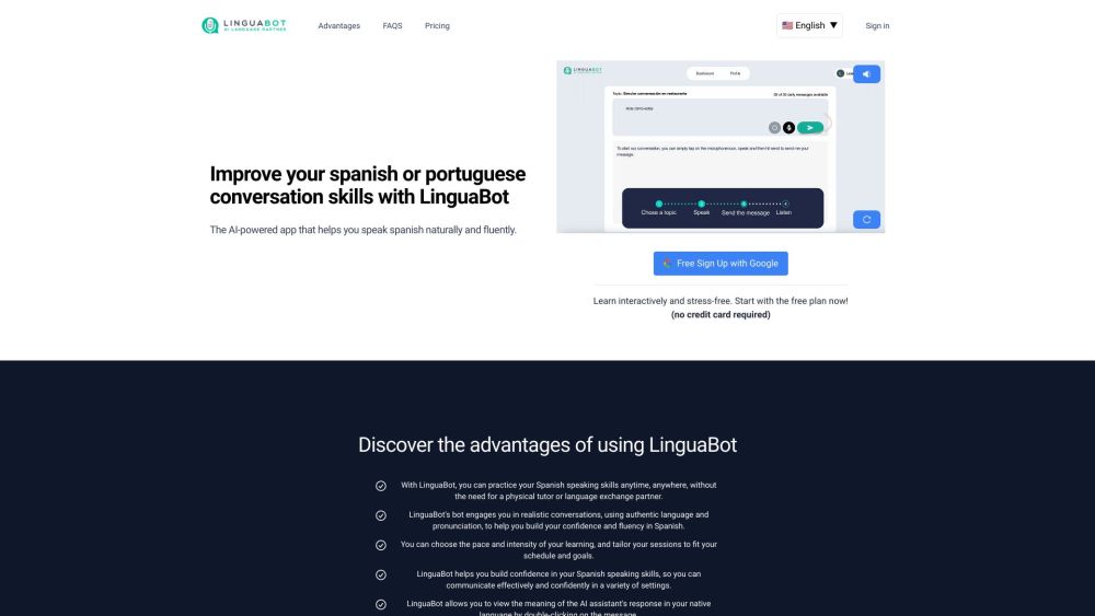 LinguaBot: AI Partner for 24/7 Language Practice