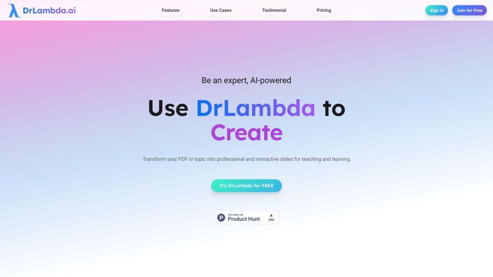 Dr. Lambda: Transform PDFs, Webpages, YouTube into Preferred Formats Effortlessly