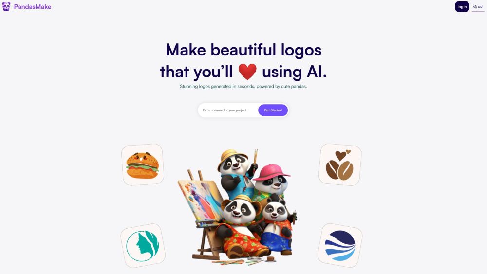 PandasMake: AI-Driven Logo Design for Stunning Logos in Seconds