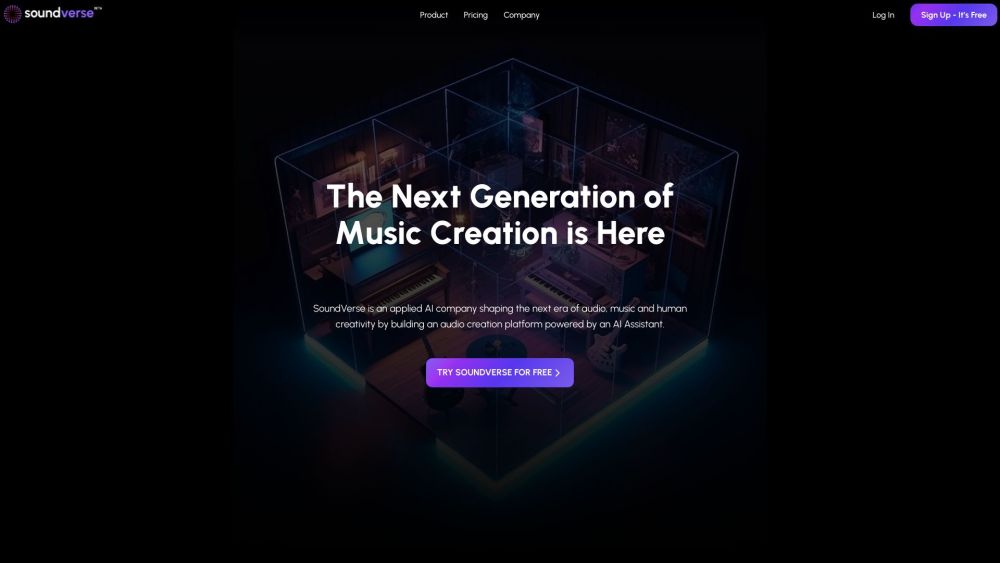 SoundVerse: AI-Driven, High-Quality Audio Creation Platform for Creators