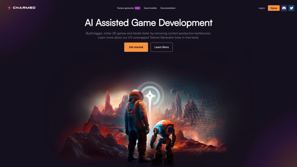 CharmedAI: Accelerating 3D Game Texture Creation Tool - Fast Texture Generator