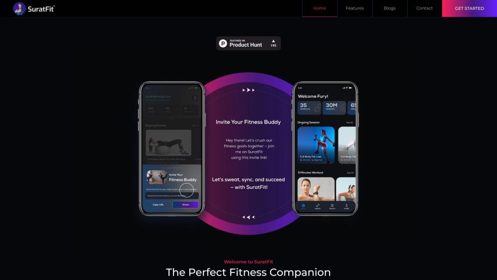 SuratFit: Personalized Workouts, 3D Guides, Health Balance & Well-being