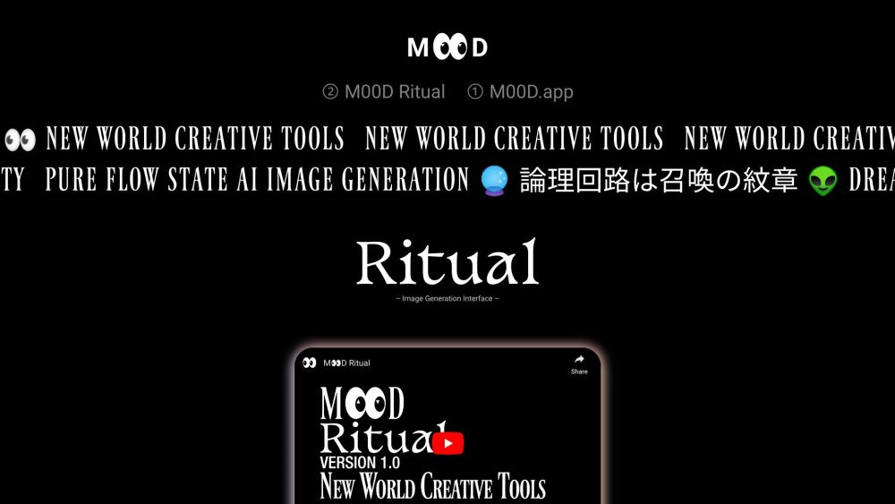 M👀D Ritual: AI Image Tool with Diffusion 1.5, XL & Timeline Interface