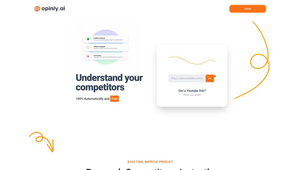 Opinly: Analyze YouTube Competitors & Gain Real-Time Insights