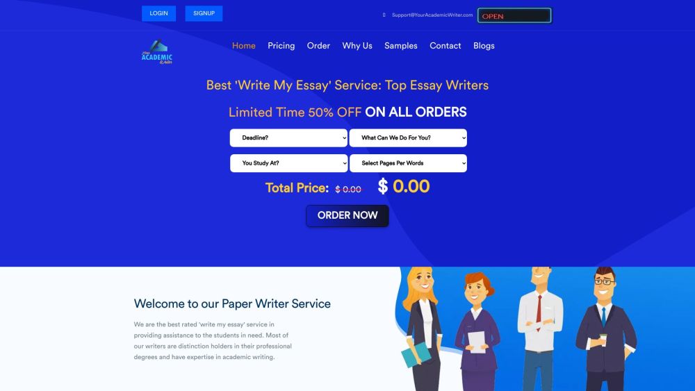 'YourAcademicWriter: AI-Essay Help & Expert Writing Services'